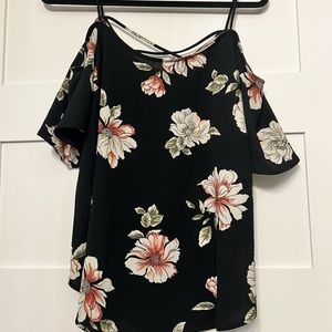 Off the shoulder blouse from Stitch Fix. Only worn once.